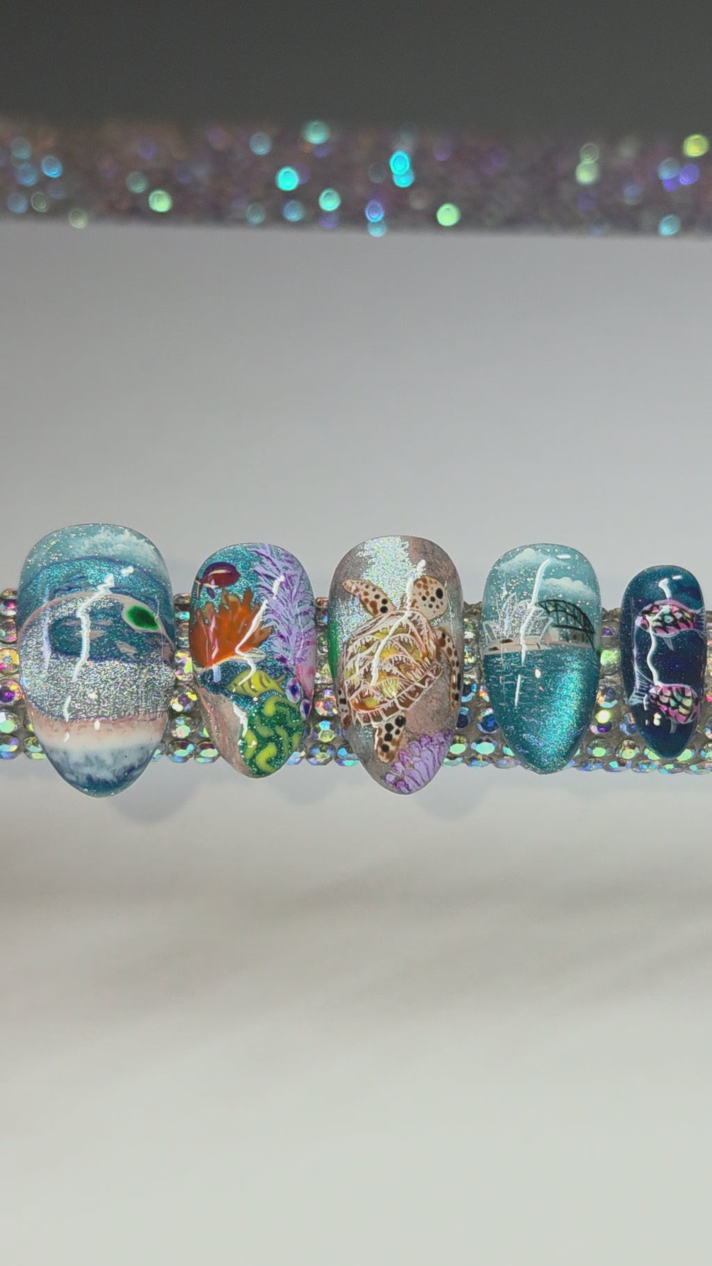 Great barrier reef nails