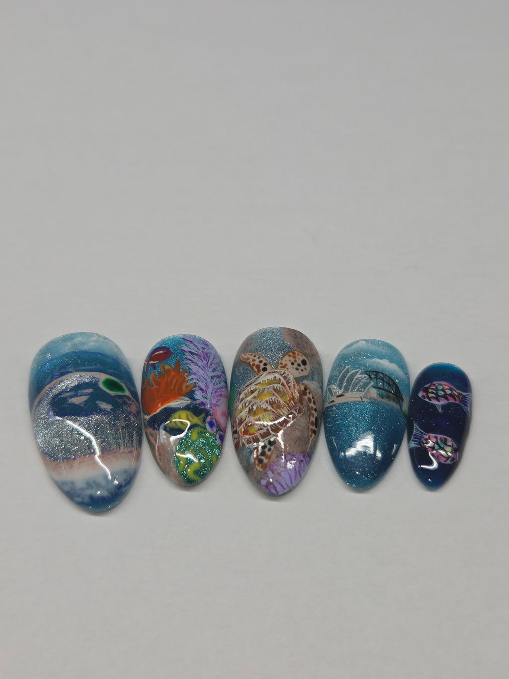 Great barrier reef nails
