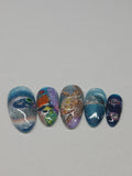 Great barrier reef nails