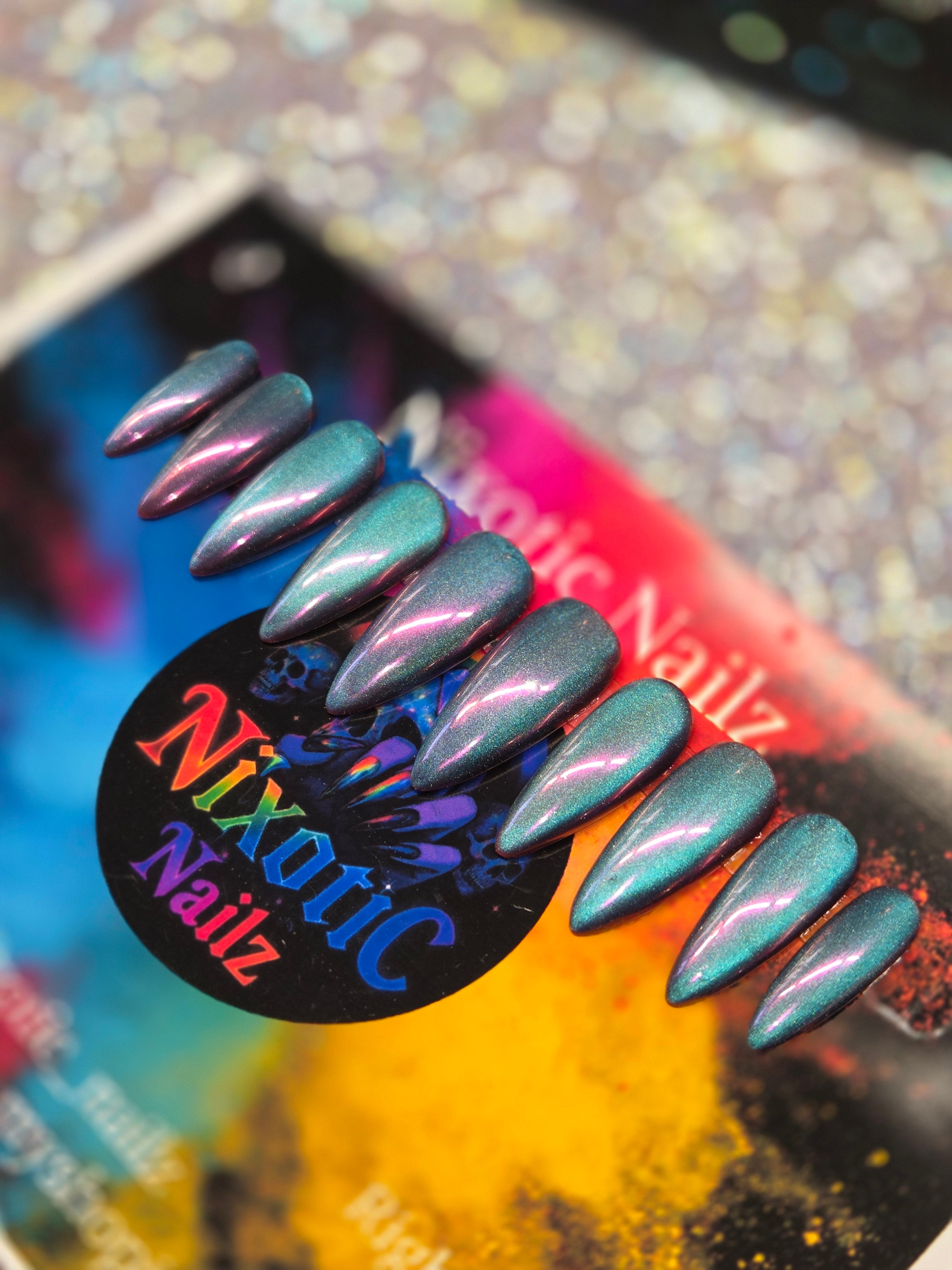 Cat eye Chrome