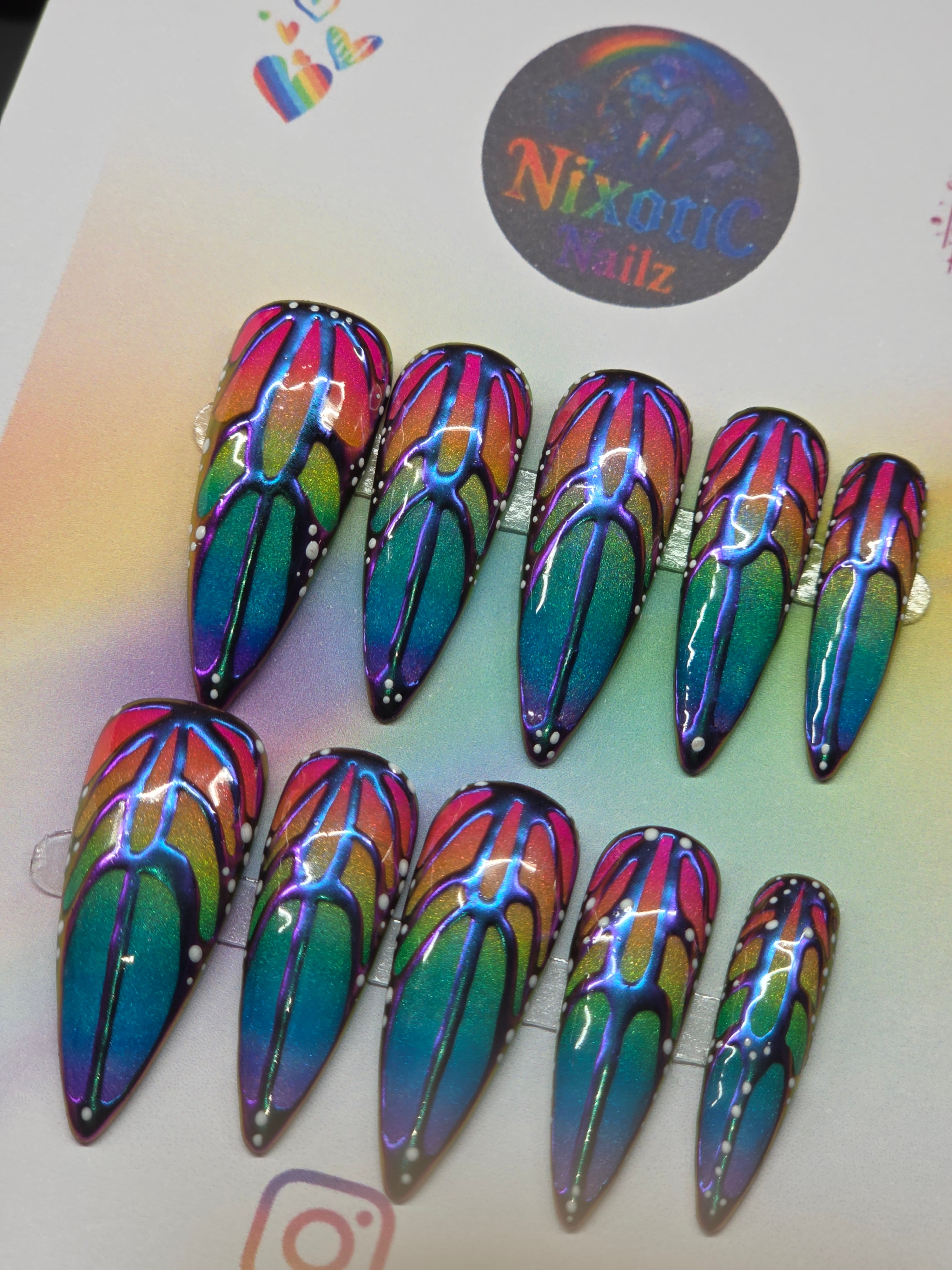 Cat eye butterfly
