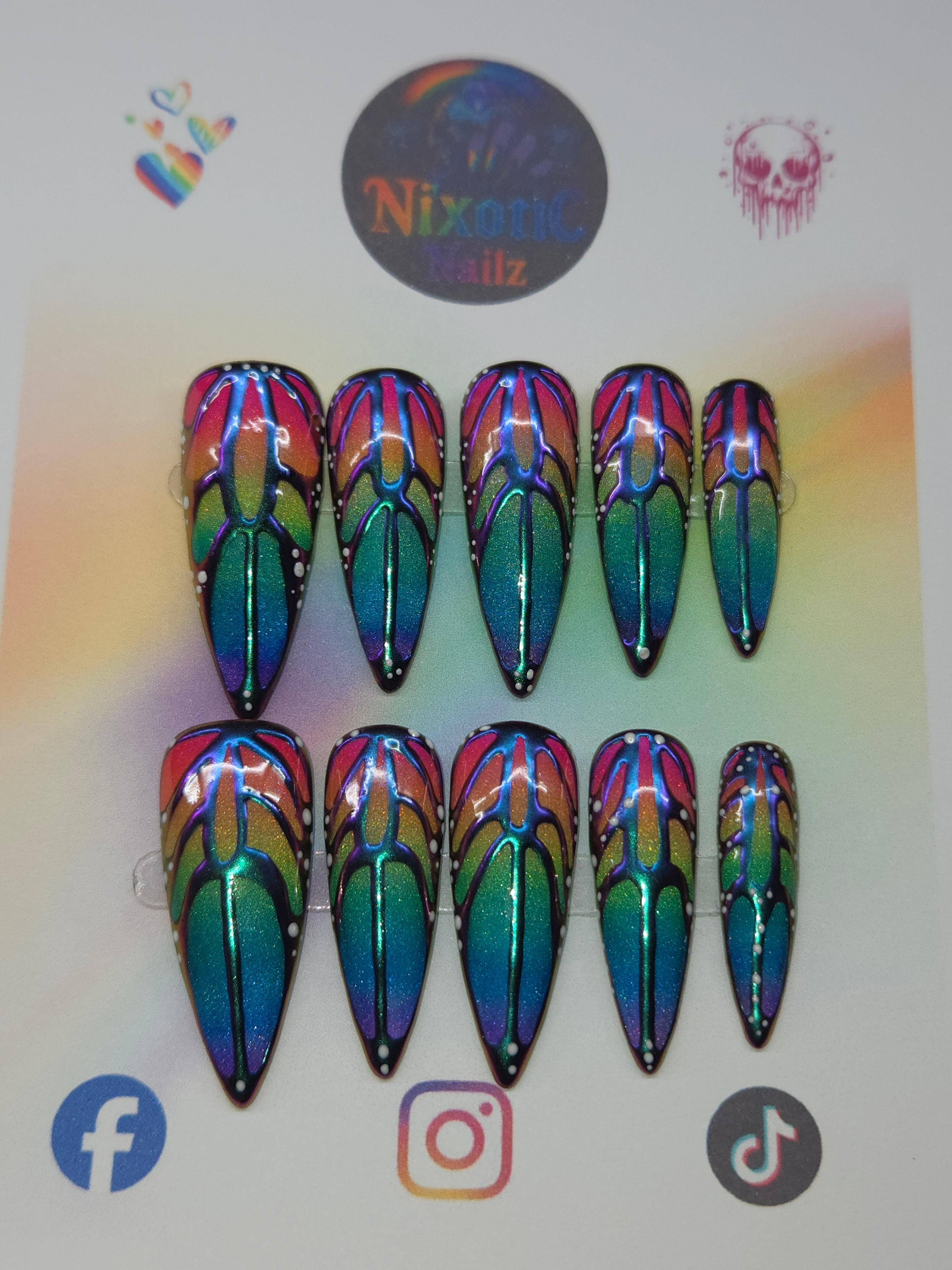 Cat eye butterfly